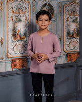 ZAYN MALEEQ KURTA KIDS (AMETHYST PURPLE)